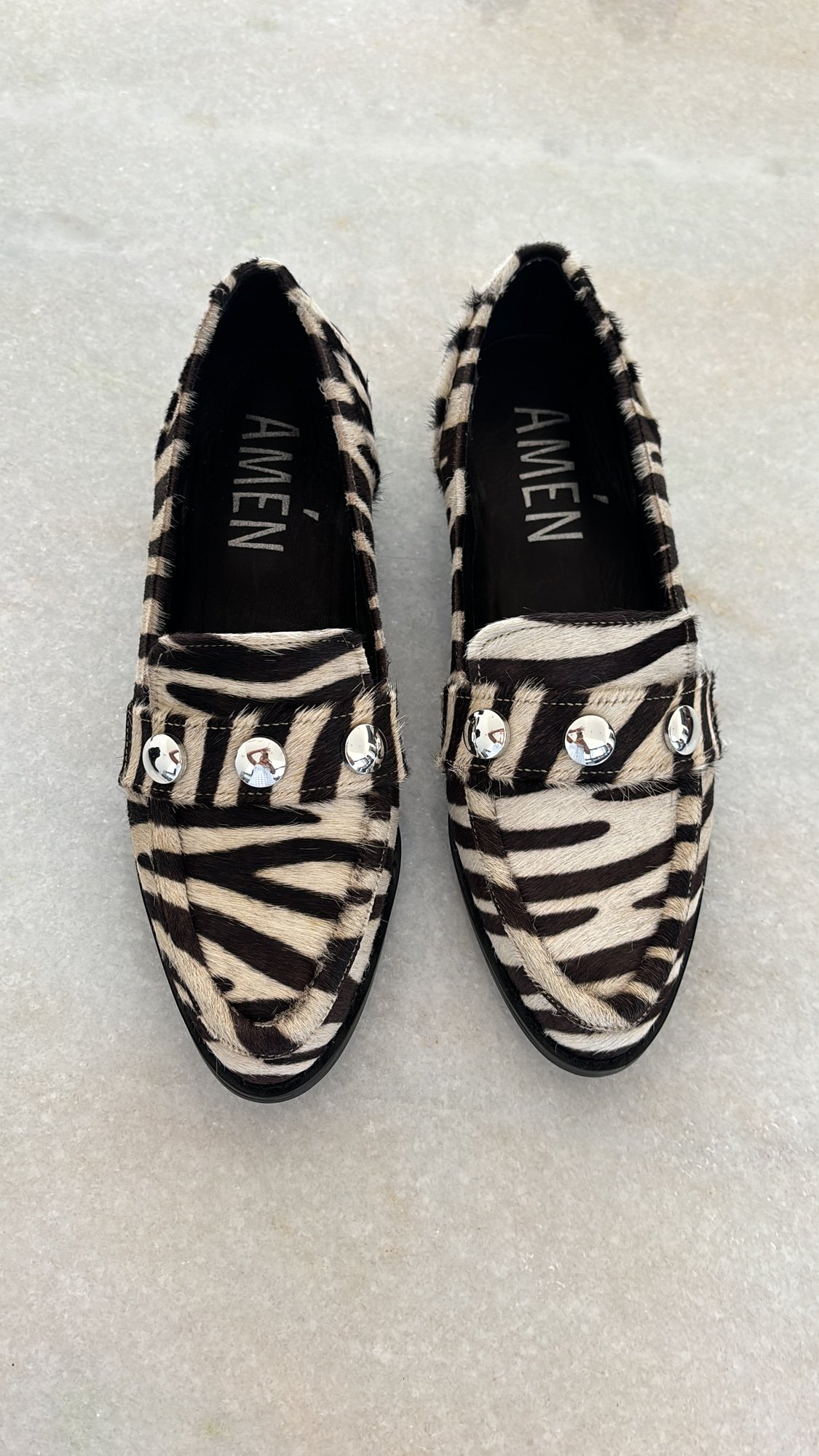 Amén mocasín print