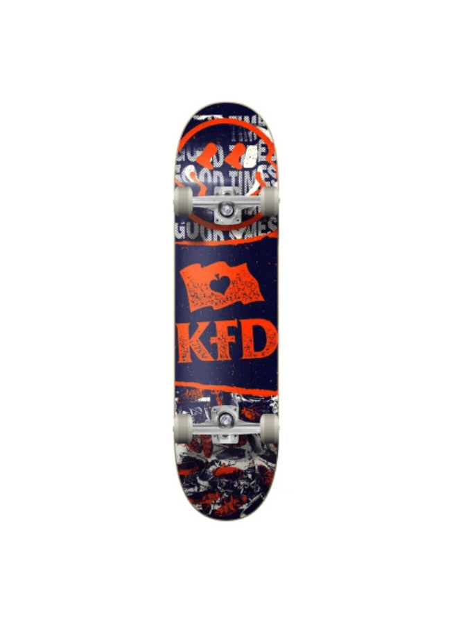 Skate Completo KFD Progressive Diy Red 8.25