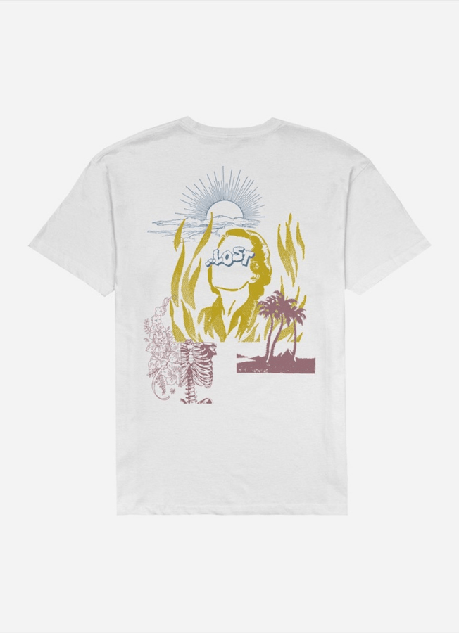 Remera Lost Strand Dead – Blanca