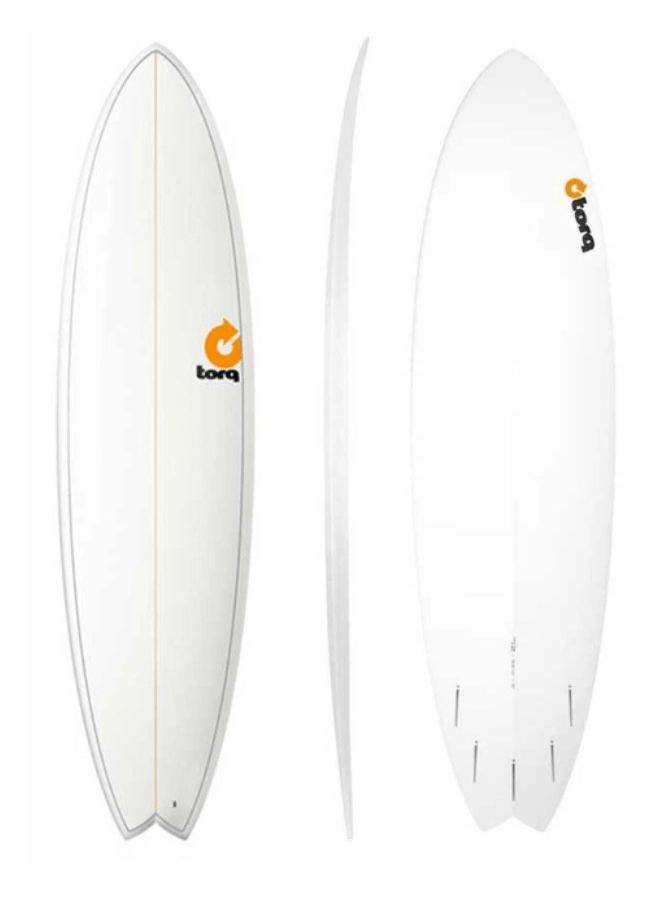 Tabla Torq Fish 7’2 – Pinline White