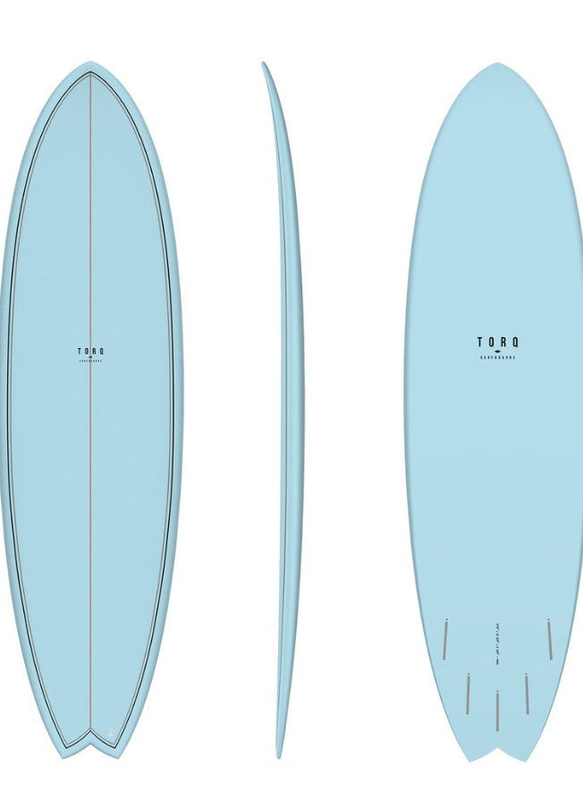 Tabla Torq Fish 6’10 – Blue Pattern