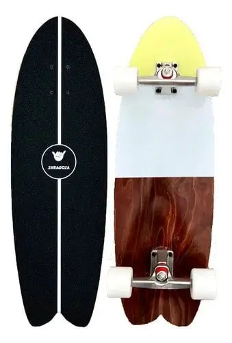 Surfskate Zaragoza Classic White 31”