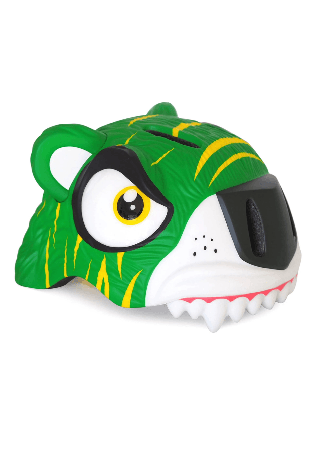 Casco Crazy Safety – Tigre Verde