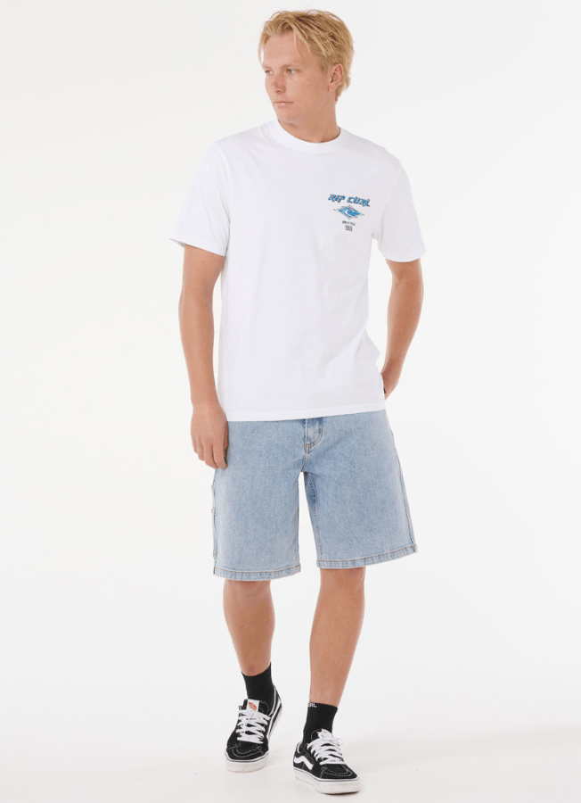 Remera Fade Out Icon Blanca
