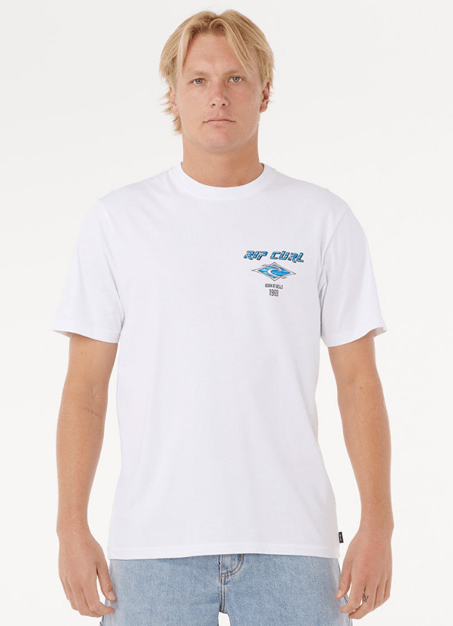 Remera Fade Out Icon Blanca