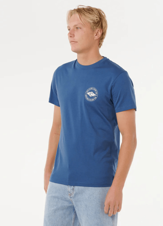 Remera Staple Light Navy