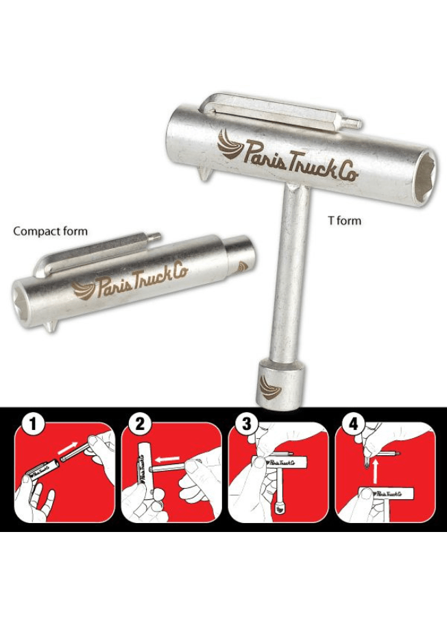 Llave T Paris Truck Plateada