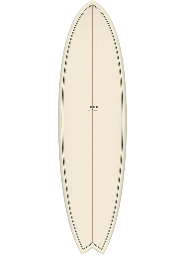 Tabla Torq Fish 6’3 – Cream Pattern