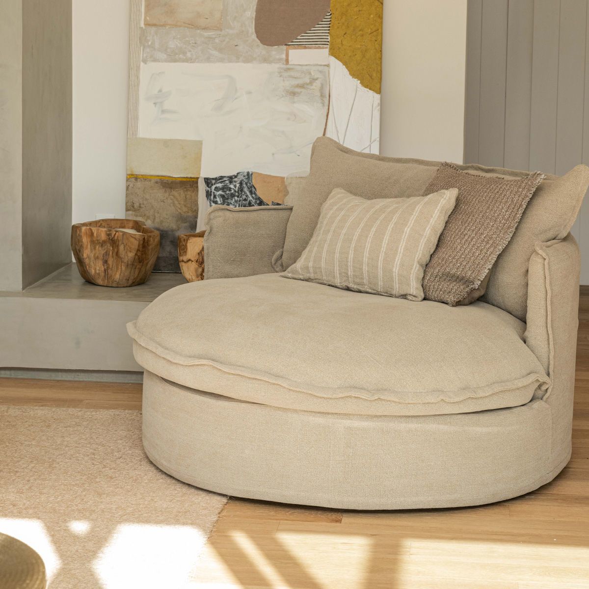 Sillón Greta Lino Hemp