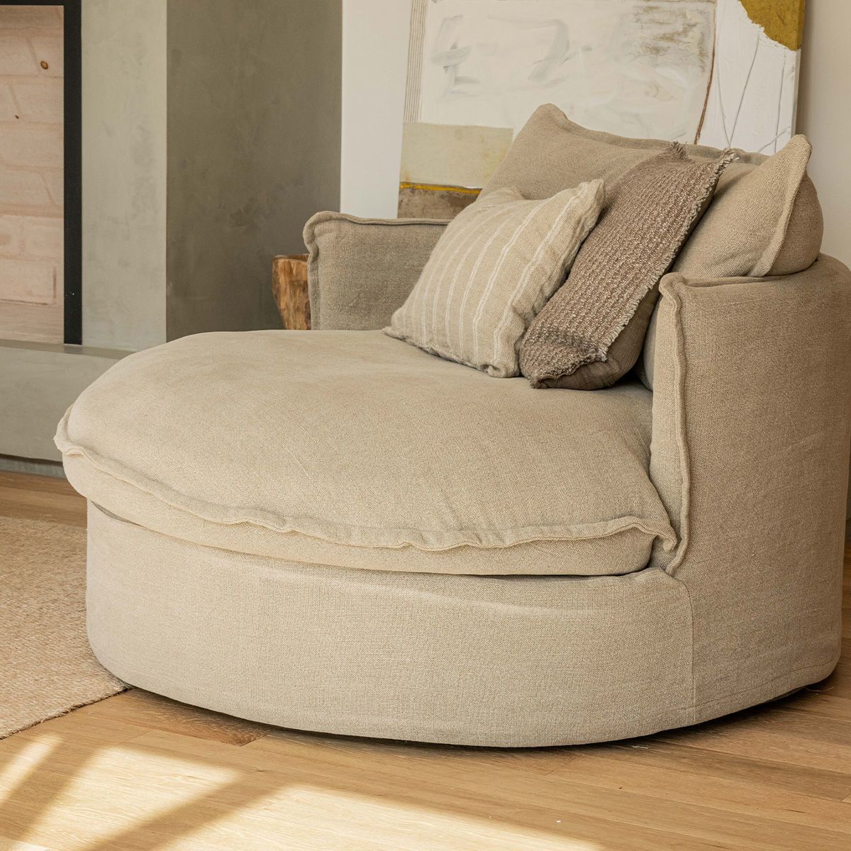 Sillón Greta Lino Hemp