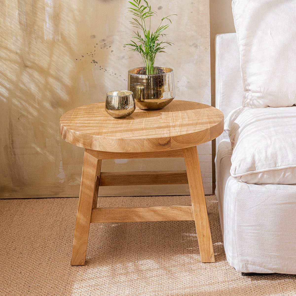 Mesa Lateral Cecile Natural
