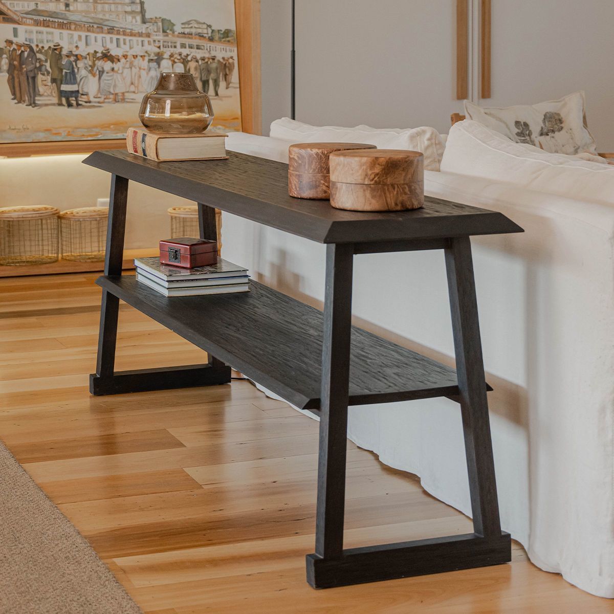 Consola Cecile Teka Black