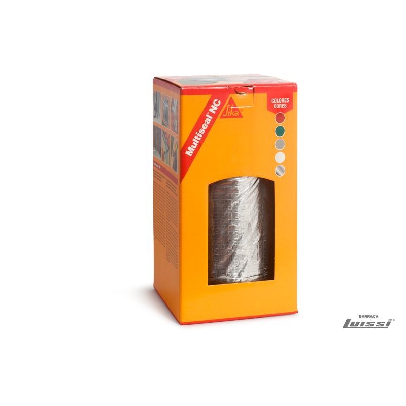 Membrana Asfaltica Autoadhesiva con Aluminio Sika Multiseal 100mm
