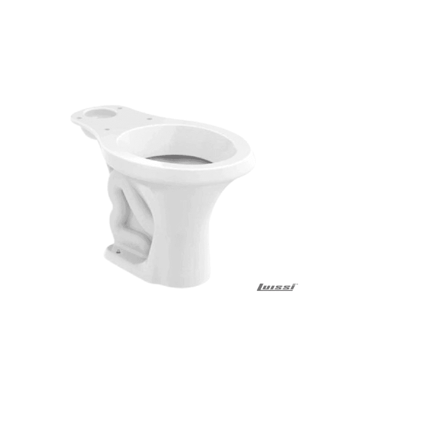 Inodoro largo modelo ZIP blanco