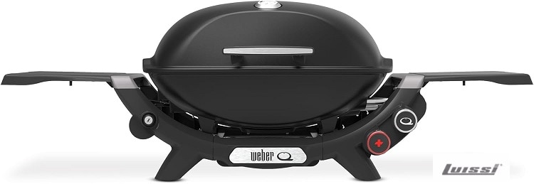Barbacoa Weber Q2800 negra, sin carro.